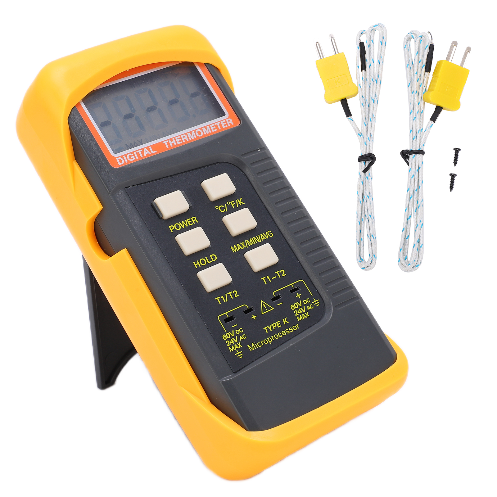 Dt-6802ii Zweikanal-thermoelement-thermometer Für Den Heimgebrauch