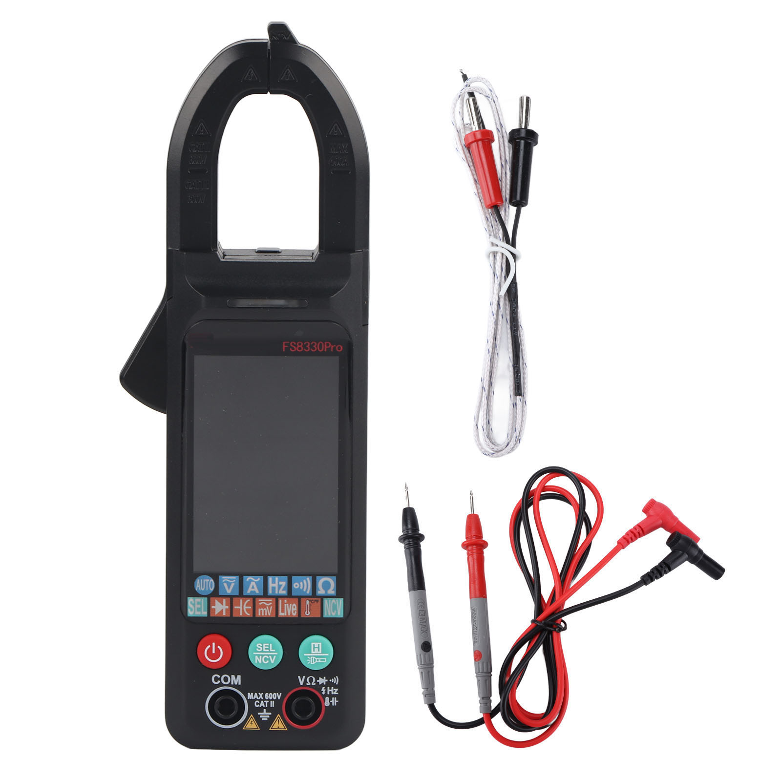 Fs8330pro Digitalmultimeter Mit Stromzange – Hohe Genauigkeit Bei Spannungs- Und Strommessungen – Tragbar Für Industrielle Anwendungen