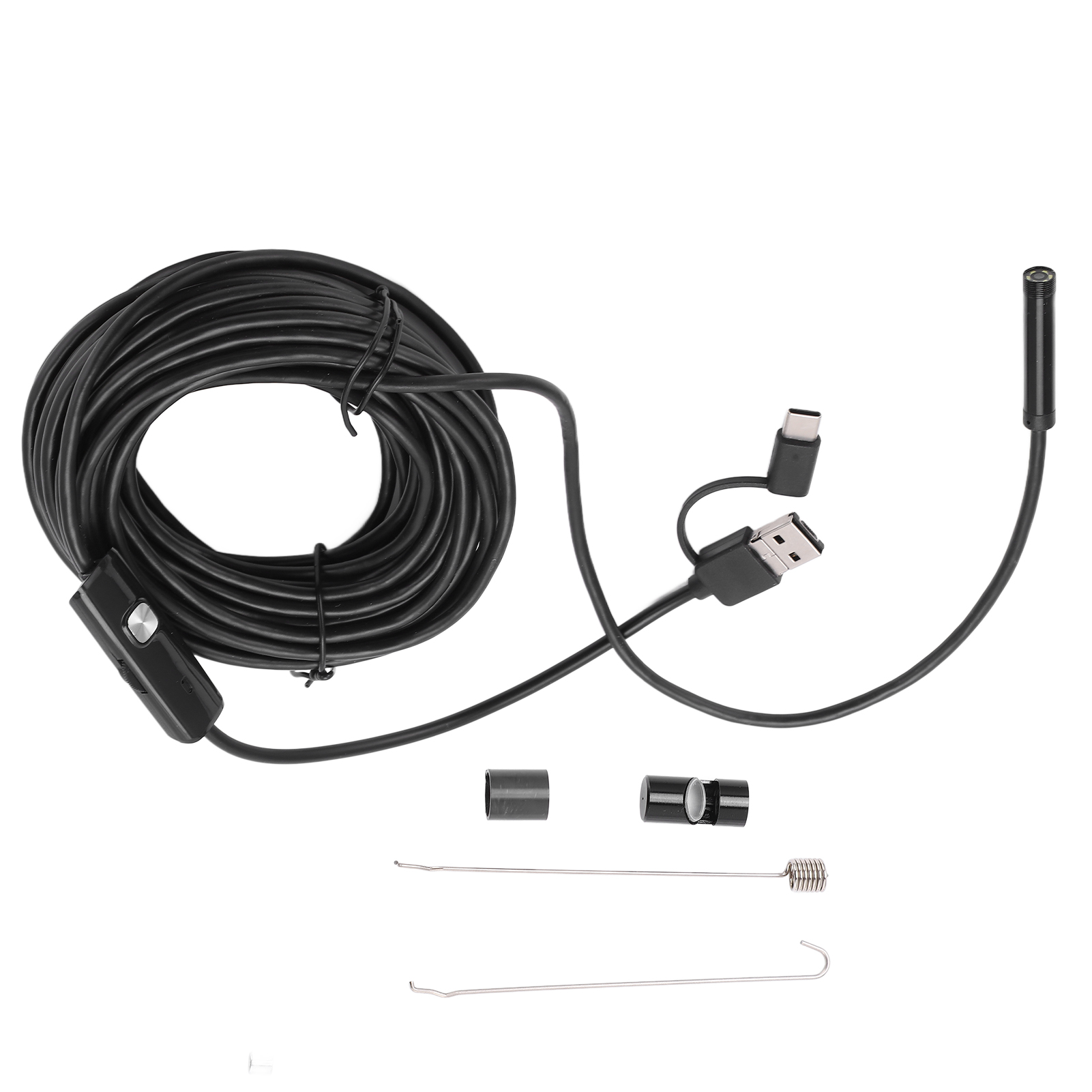 An100-7 Industrie-endoskop Mit Wasserdichter Hd-kamera Und 1 M Flexiblem Kabel Für Inspektionen