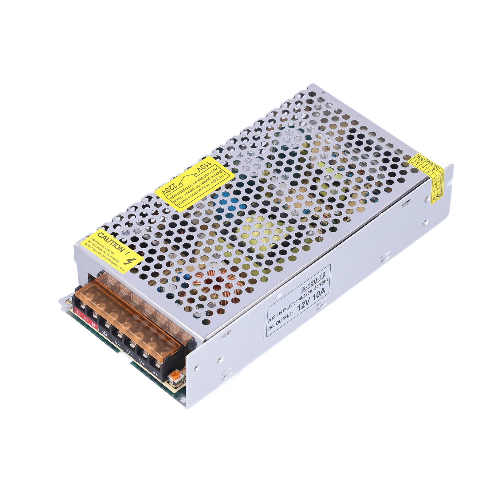 S-120-12 12v 10a Schaltnetzteil, 110v/220v Auf 12v Dc-transformator Für Led-streifen, Überwachungskameras, Netzstromversorgung.