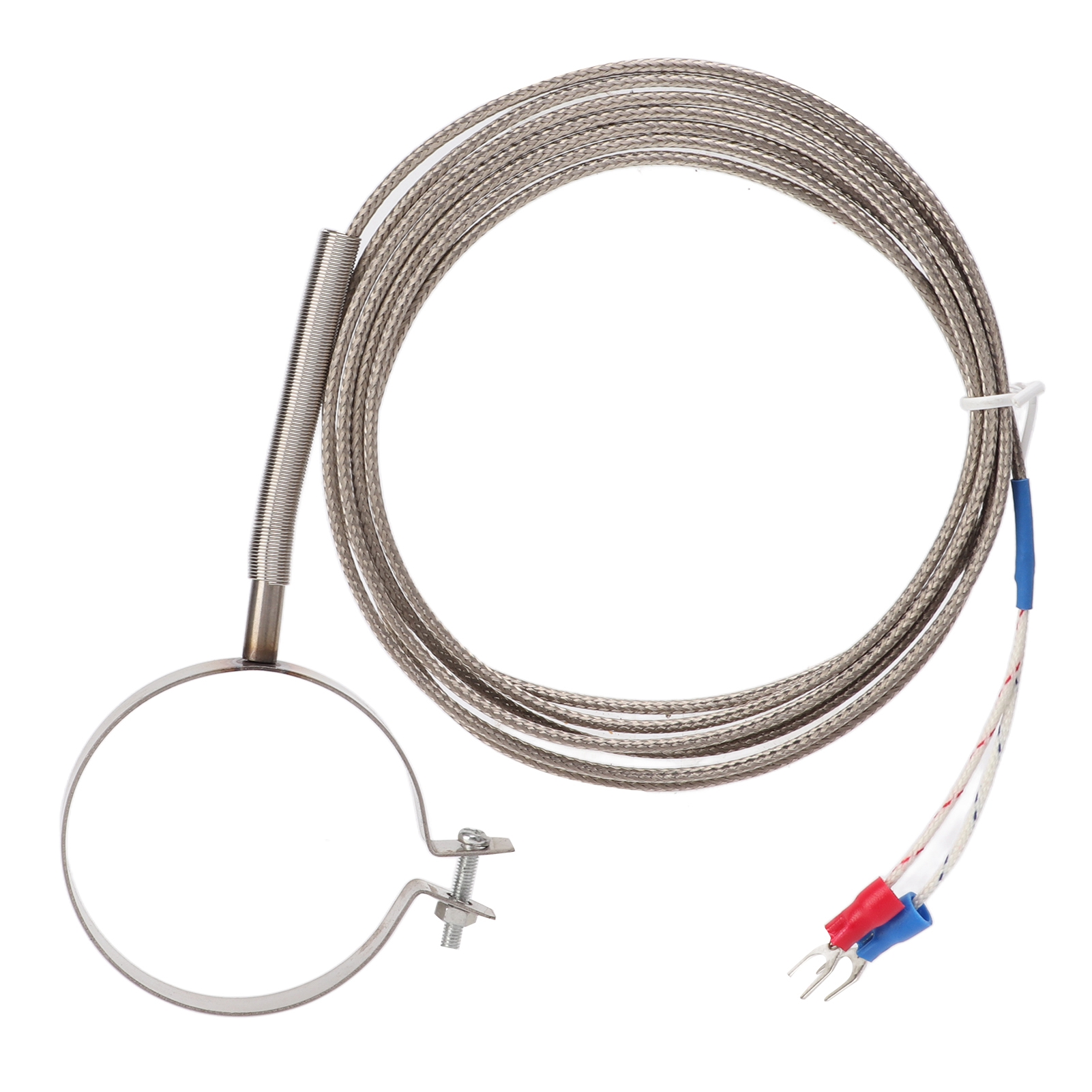 Hochempfindliches Gewindethermoelement, Messbereich 0-400 °c, Sonde Für Industrielle Temperaturregler, 2 Meter