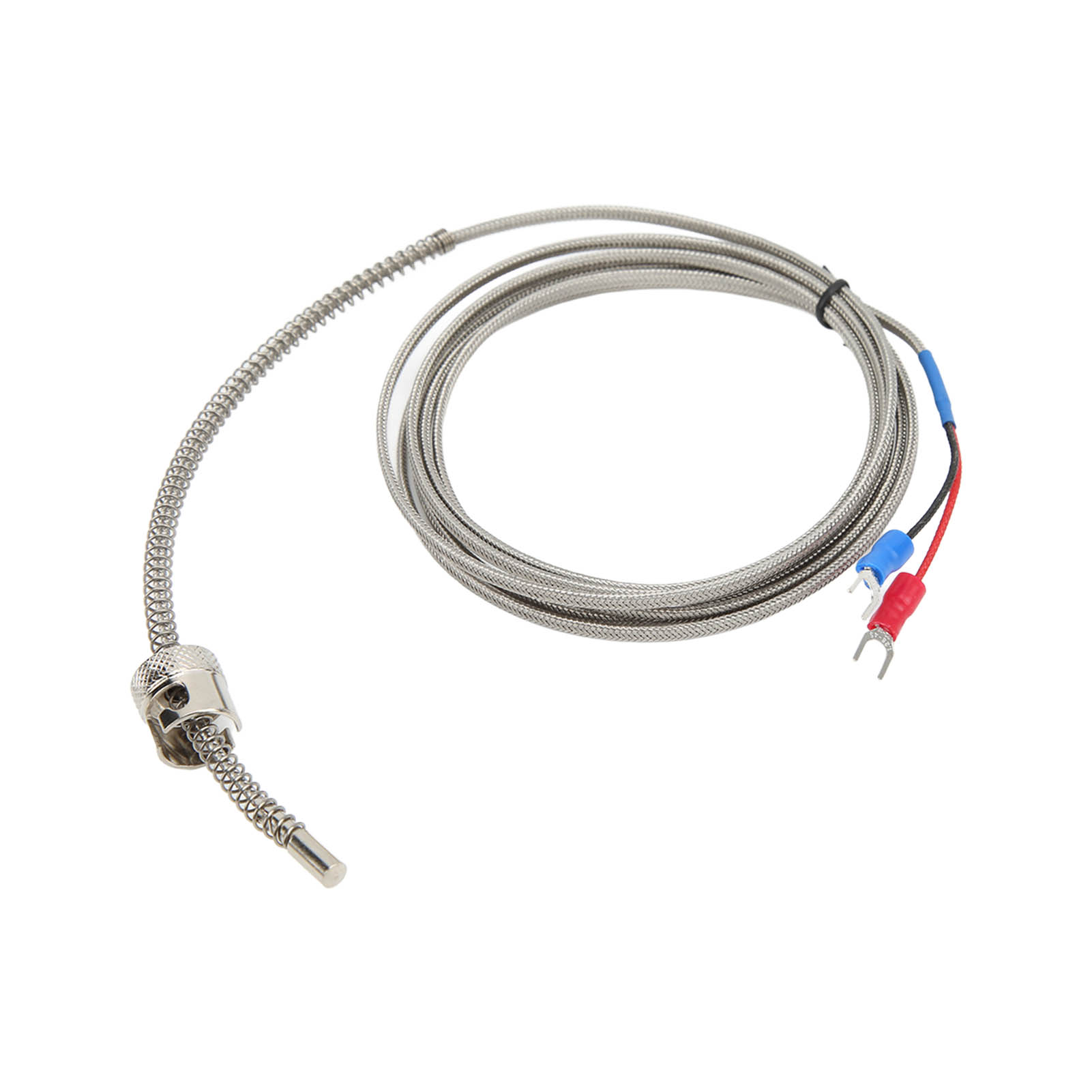 Robuster, Störungsresistenter Temperaturfühler Vom Typ K, 2 Meter, Für Temperaturregler