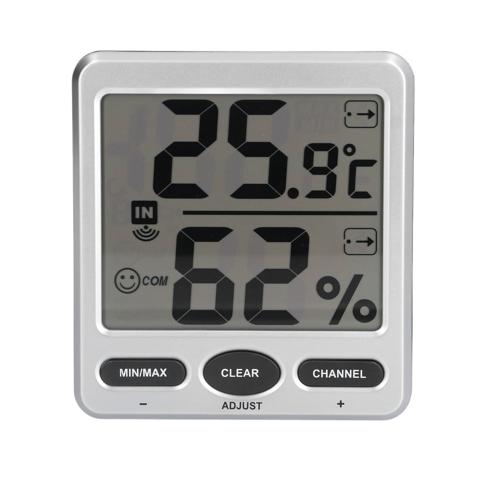 Kabelloses Digitales Thermometer-hygrometer Für Den Innen- Und Außenbereich In Babyzimmern – Temperatur- Und Feuchtigkeitsüberwachung