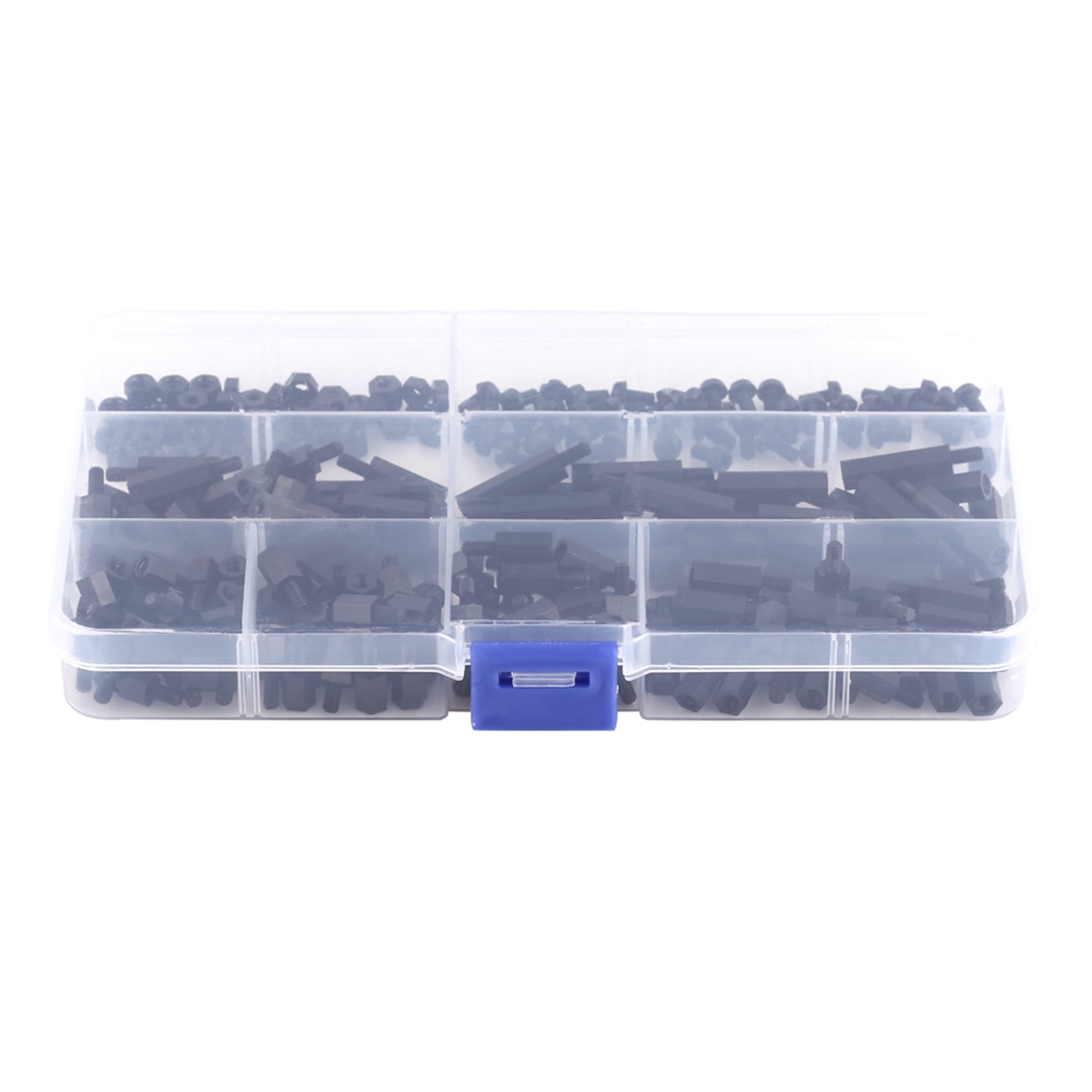 250-teiliges Sortiment An Muttern, Schrauben, Sechskantschrauben, M3-nylon-abstandshaltern (m3-abstandshalter-set A)