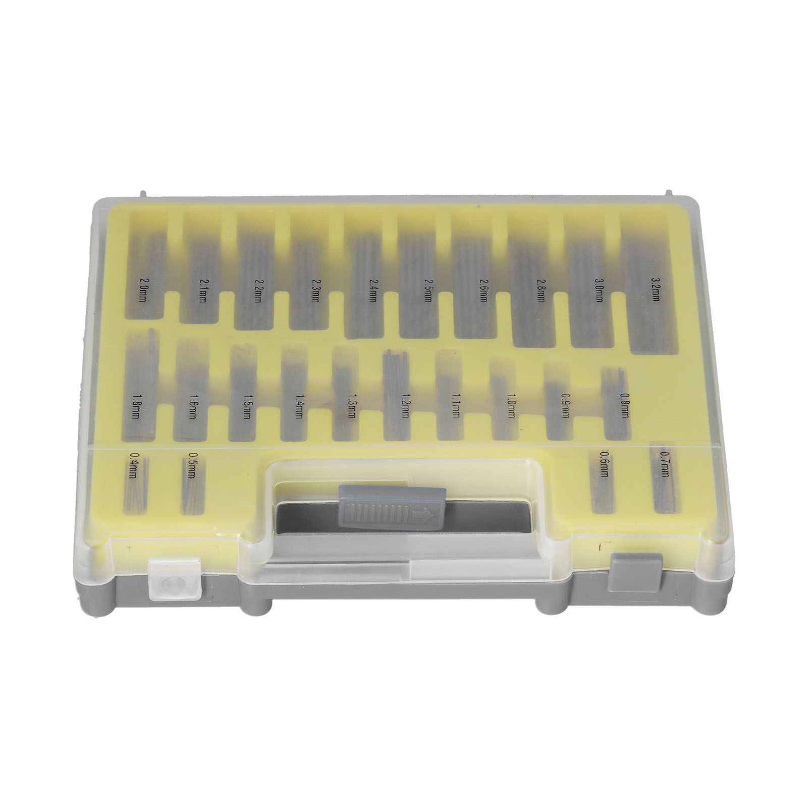 150 Hss-bohrer Für Metall, 0,4 Bis 3,2 Mm Set Mit Aufbewahrungsbox – Handwerkzeuge