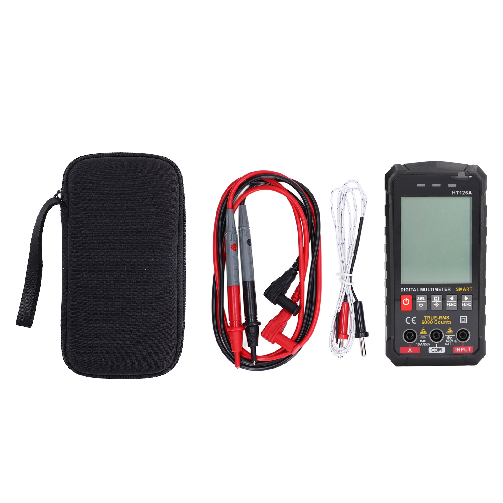 Ht126a Digitales Multimeter Mit Farbdisplay – Elektronische Erkennung Mit Automatischer Identifizierung