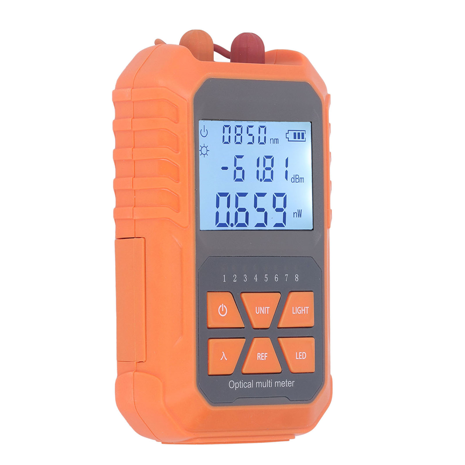Visueller Fehlerortungsgerät (5 Km) Mit Tragbarem Optischem Leistungsmesser, Glasfaserkabeltester (-70-6 Dbm)
