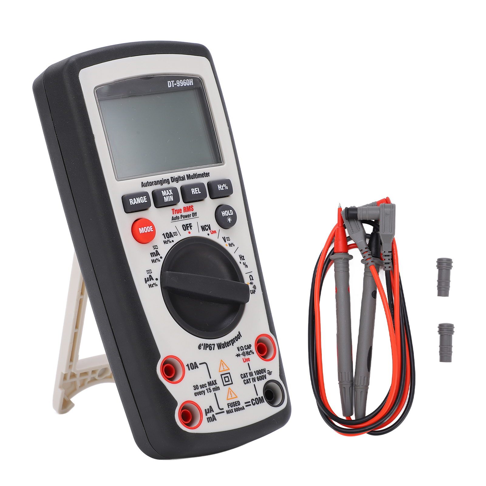 Dt-9960h Digitalmultimeter Mit Überspannungsschutz Und Ncv-erkennung Für Elektrische Prüfungen