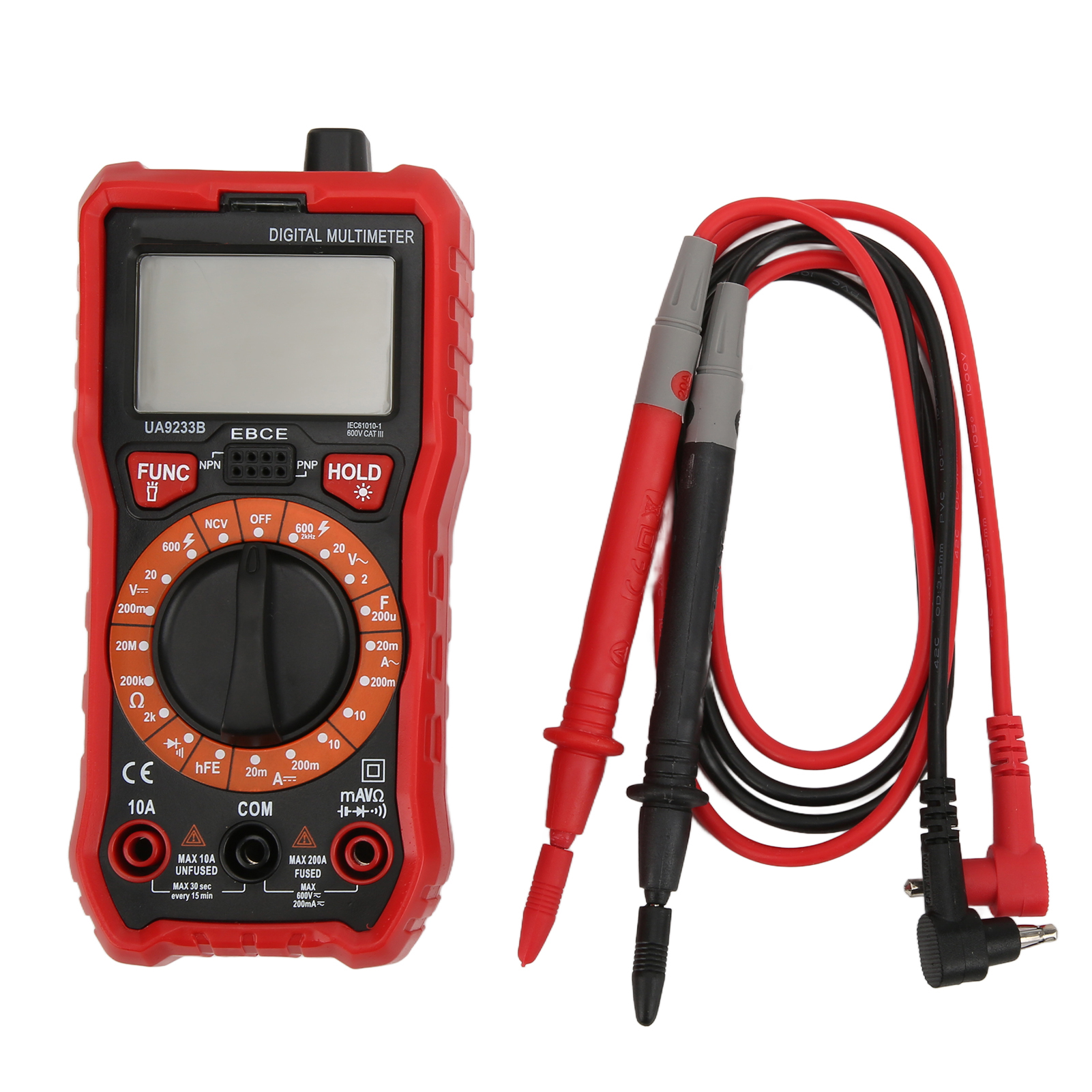 Ua9233b Hochpräzises Intelligentes Digitalmultimeter – Industrielles, Rutschfestes Und Flammhemmendes Voltmeter