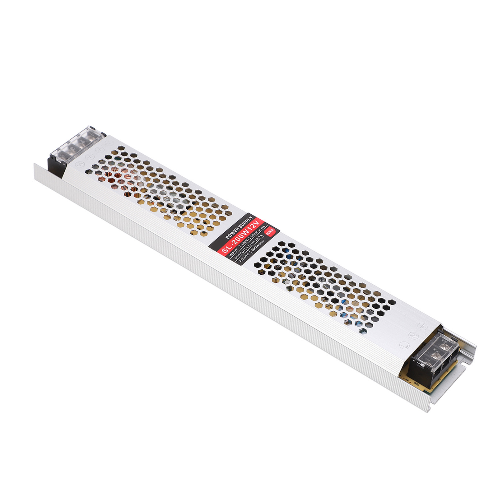 200-w-ultradünnes Led-netzteil 12 V 16,7 A, 190-240-v-wechselstromwandler Für Beleuchtung