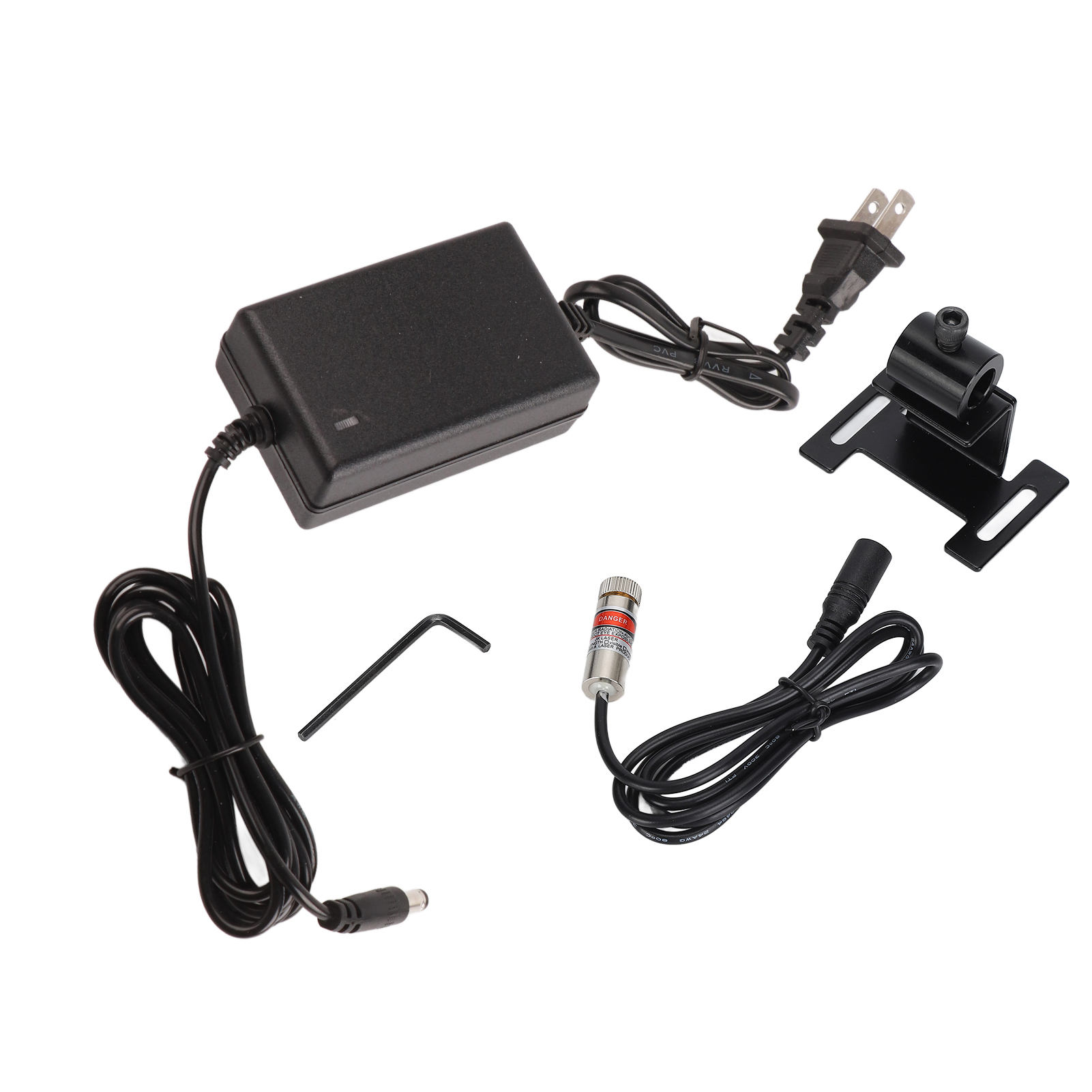 Verstellbares Rotes Kreuzlinienlasermodul Für Positionierwerkzeuge, Us-stecker Ac 100–240 V