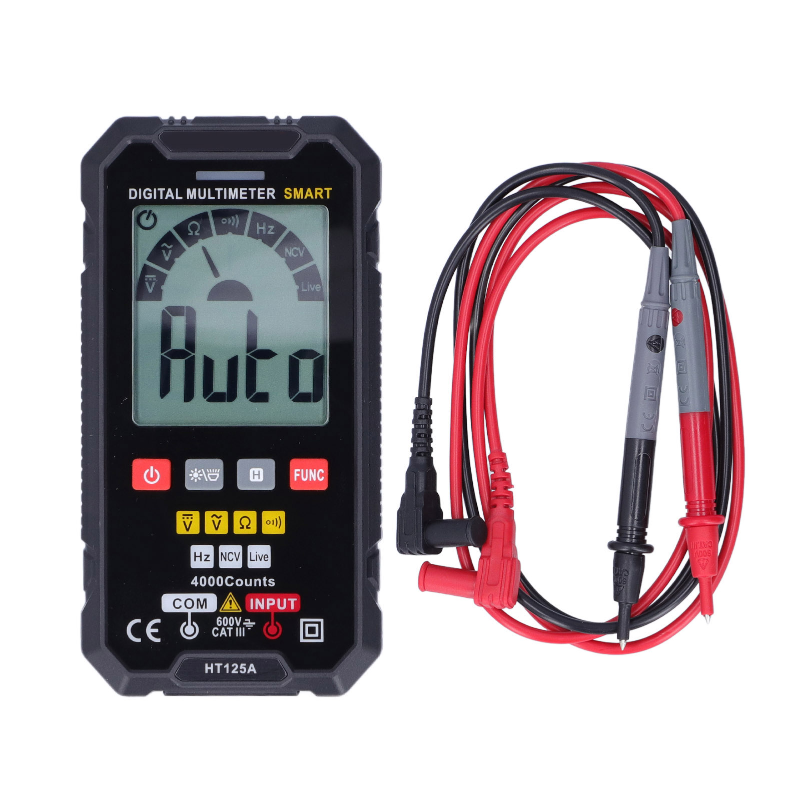 Ht125a Tragbares Digitalmultimeter Für Spannungsmessungen – Industrie Und Haushalt