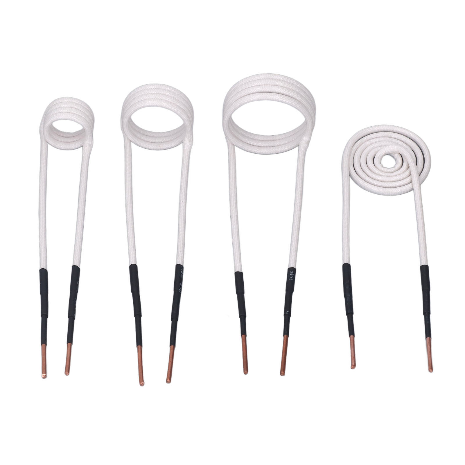4er-pack Induktionsspulen Für Hlk-anlagen, Hochfrequenz-heizzubehör Mit 2,5 Mm Messingkern, Flache Und Runde Formen (20–40 Mm)