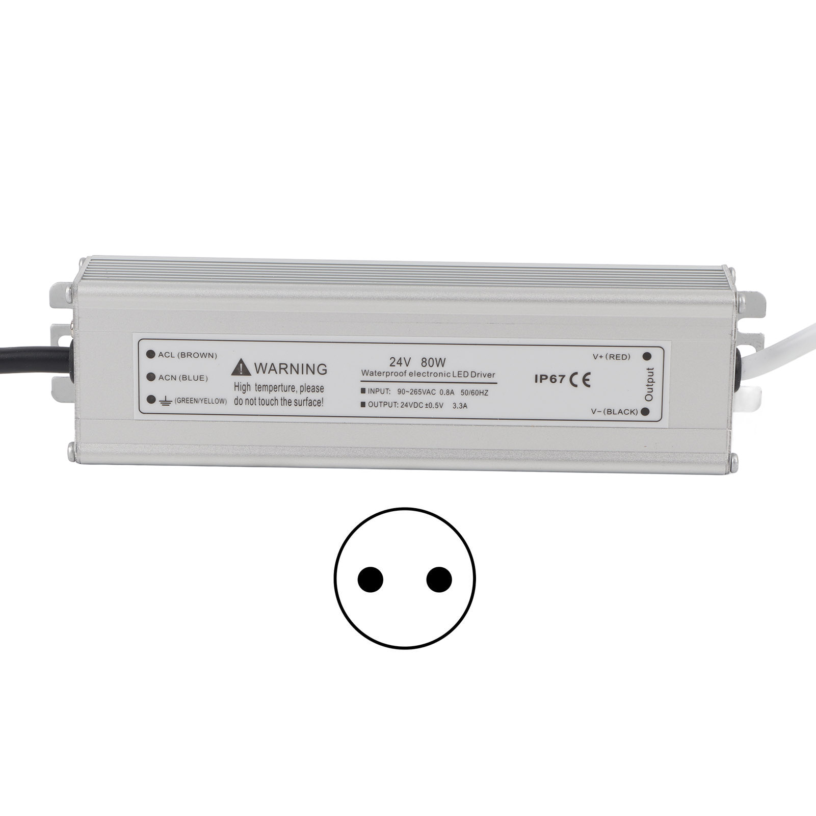 Hocheffizientes, Wasserdichtes Led-netzteil (ip67), Mehrfacher Schutz, 90–265 V Ac-eingang, Zuverlässig Und Langlebig