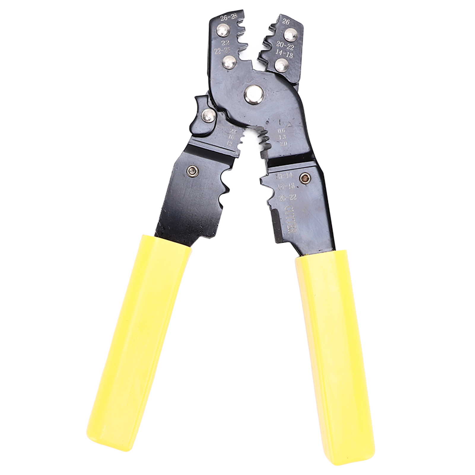 3-in-1 Abisolierzange Aus Kohlenstoffstahl, Pvc-handwerkzeug Für Kabel Und Zum Crimpen – Ideal Für Elektriker