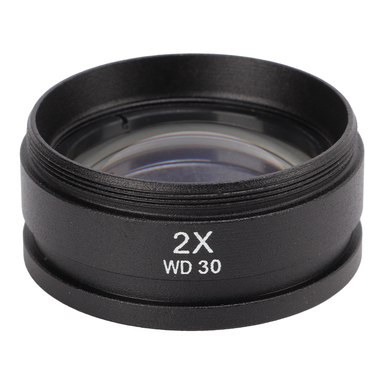 2-fach-zusatzobjektiv Für Zoom-stereomikroskop, 48-mm-gewinde, Kompatibel Mit Trinokularen Mikroskopen