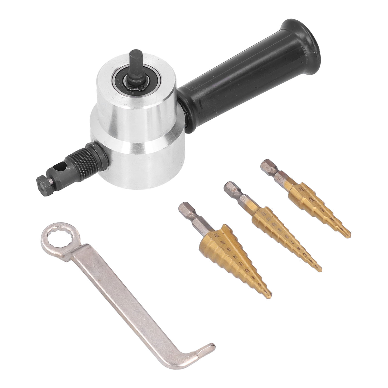 Doppelkopf-nibbler Aus Aluminiumlegierung Mit Kobalt-schnellstahl-bohrern