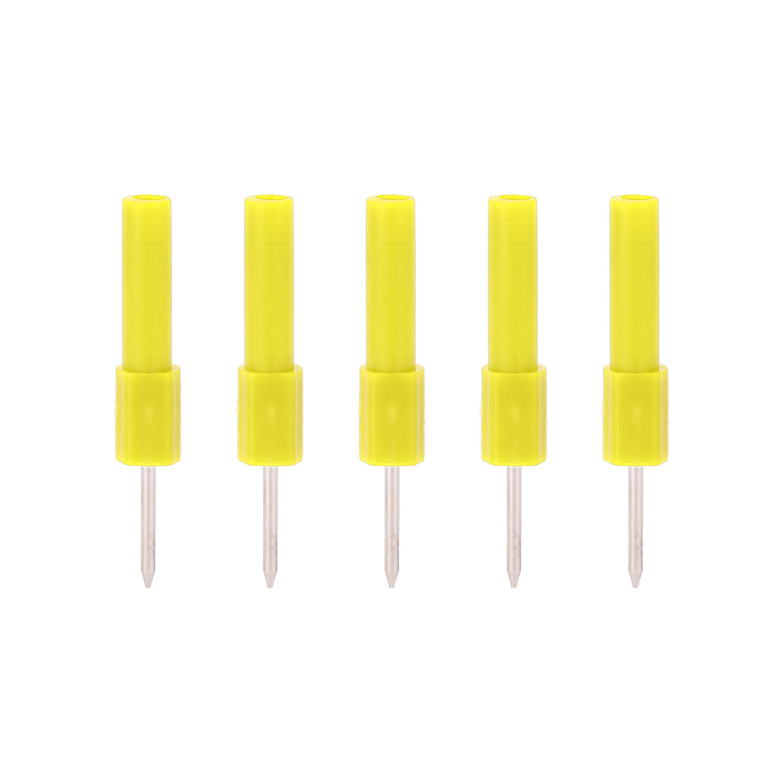 Stück 4-mm-isolierte Bohrerspitzen Mit Bananensteckern Für Multimeter, Gelb