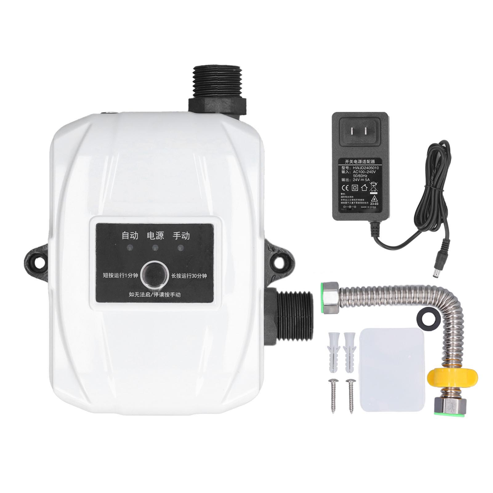 Automatische Druckerhöhungspumpe, 150 W, 24 V, Leise Und Wasserdicht, Für Duschen Und Wasserhähne, 20 M Förderhöhe, Us-stecker, Dn15, 100–240 V