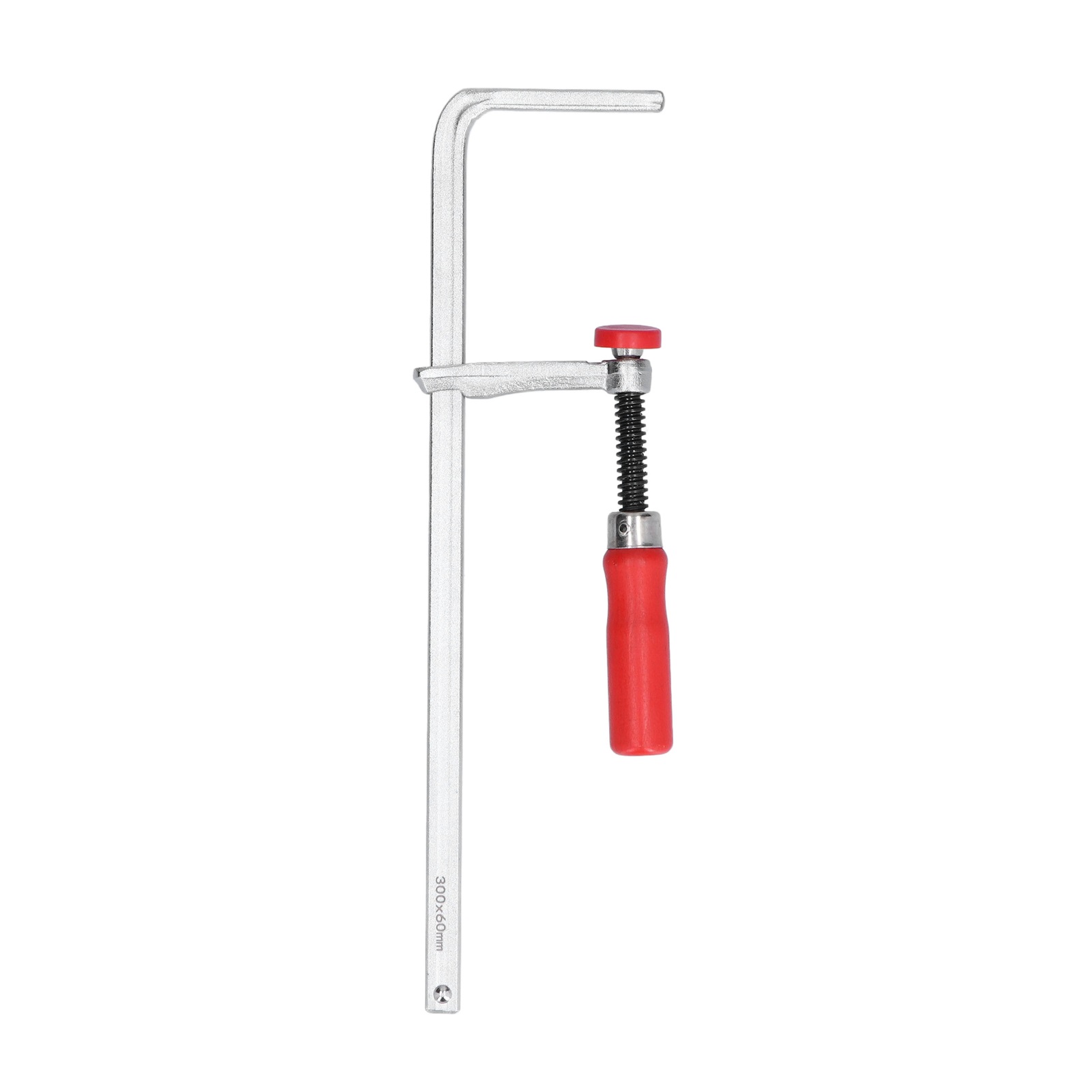 Verstellbarer, Rutschfester F-förmiger Aluminium-schraubstock Mit Pappelholzgriff Für Holzbearbeitung, Abmessungen 300 X 60 Mm