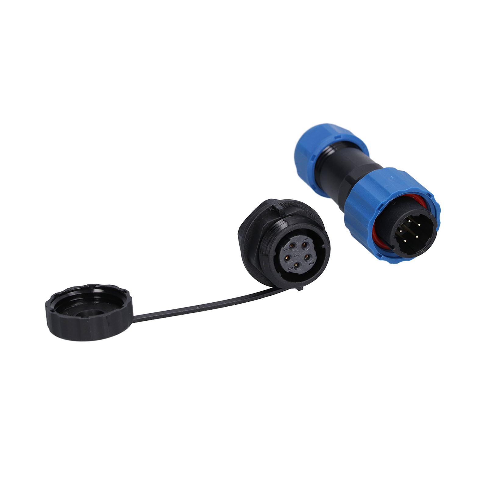 Kompakter Und Zuverlässiger 5-poliger Luftfahrtstecker Für Kommunikationsgeräte, Oxidationsbeständig