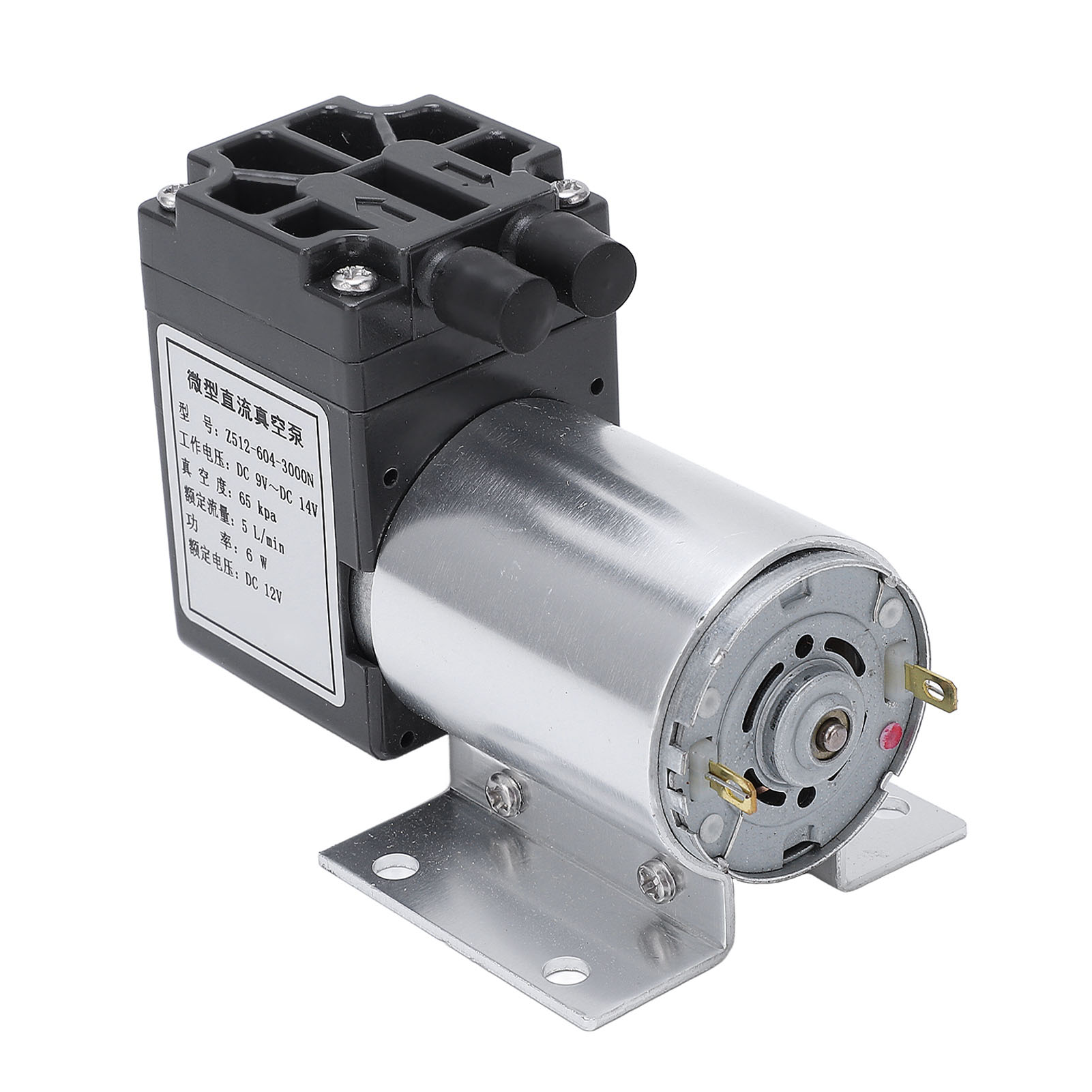 Mini-tragbare, Geräuscharme Vakuumpumpe Aus Abs Und Aluminium Für 12-v-gleichstromanwendungen