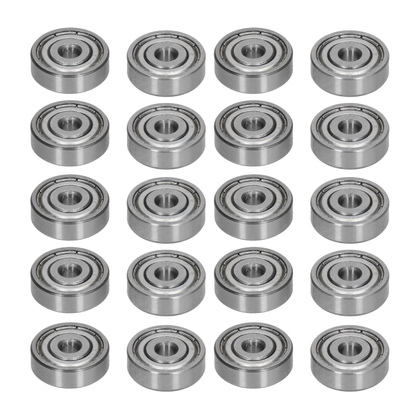 20 Rillenkugellager Aus Stahl, Doppelt Abgedichtet, Für Industrieanlagen 3600-0416-0004