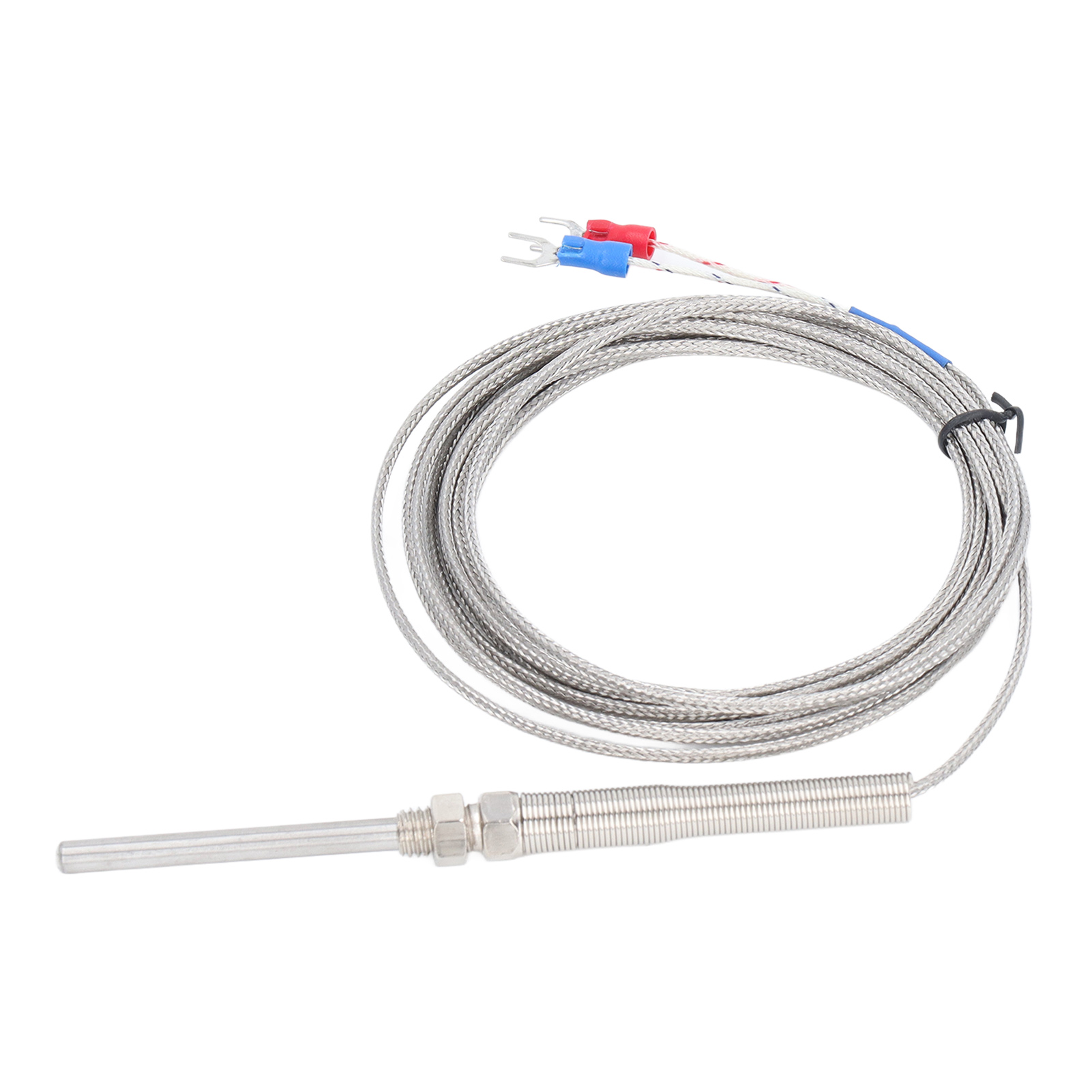Geschirmter Thermoelement-temperaturfühler Typ K, Empfindlicher Detektor Mit 50-mm-sonde Und 4-meter-kabel