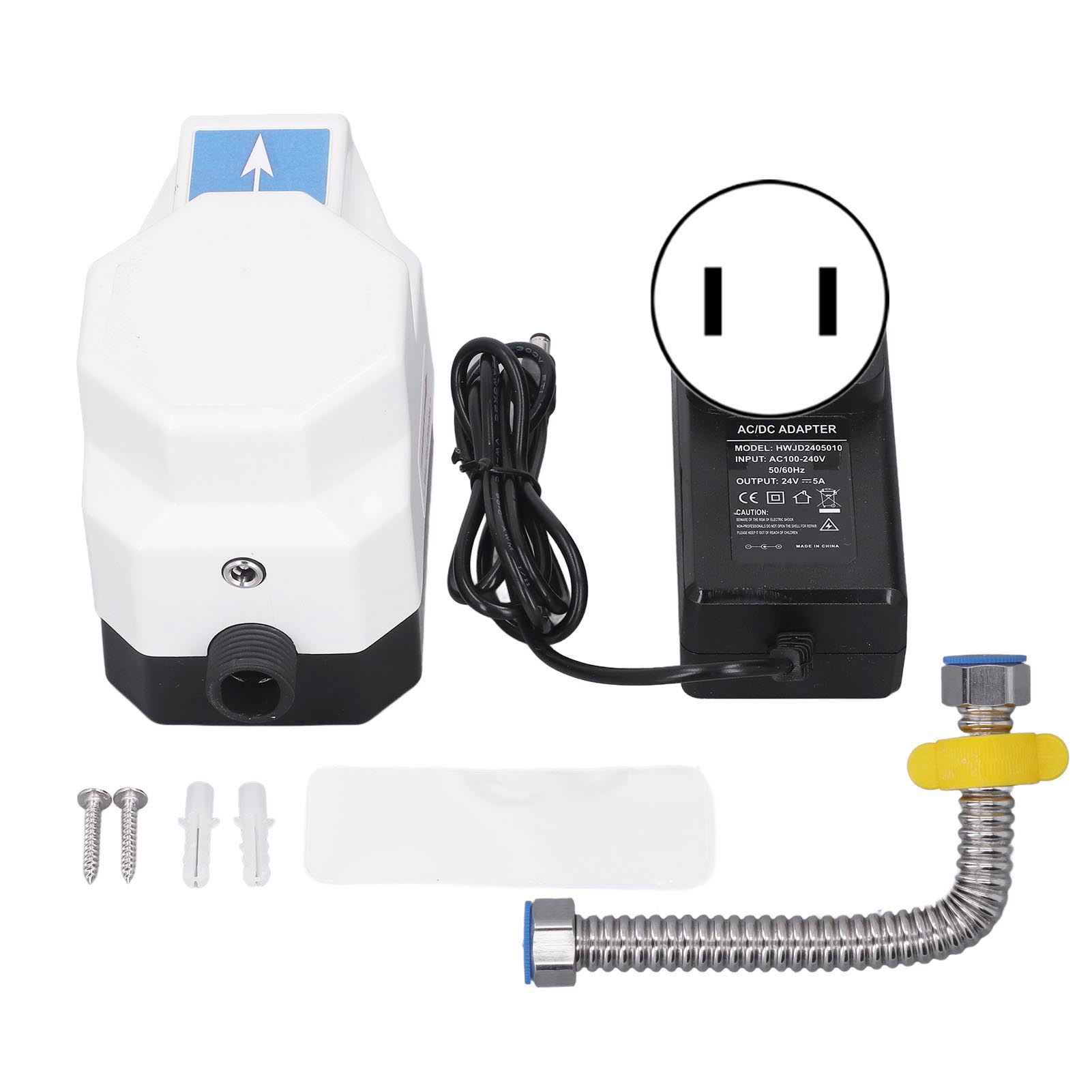 Automatische 24-v-kreiselpumpe Für Warmwasserbereiter, Kompakte Druckerhöhungspumpe Mit 100–240-v-us-stecker