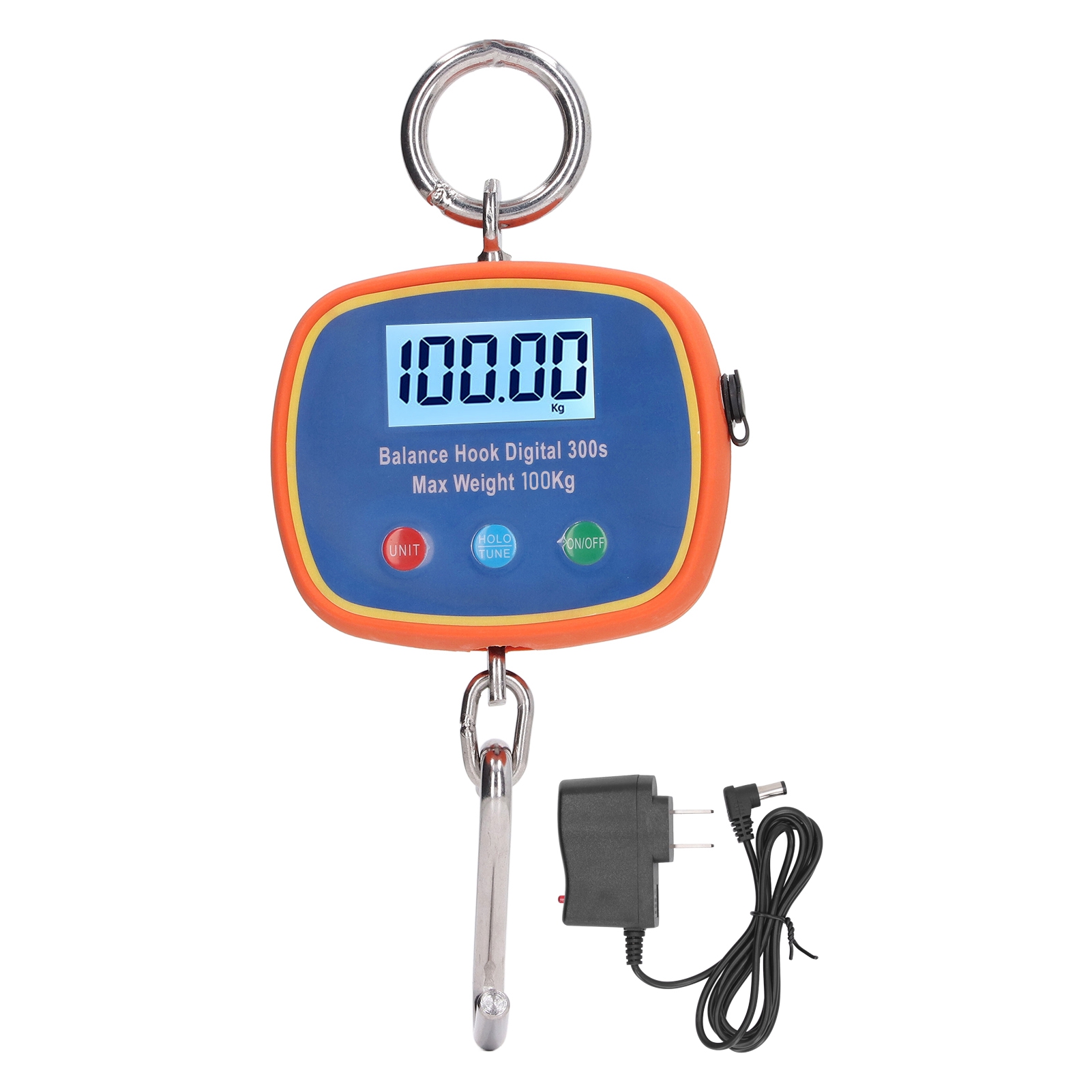Tragbare Digitale Lcd-hakenwaage, Wiegt Bis Zu 100 Kg, 220 Lb, Für Hängende Und Krananwendungen.