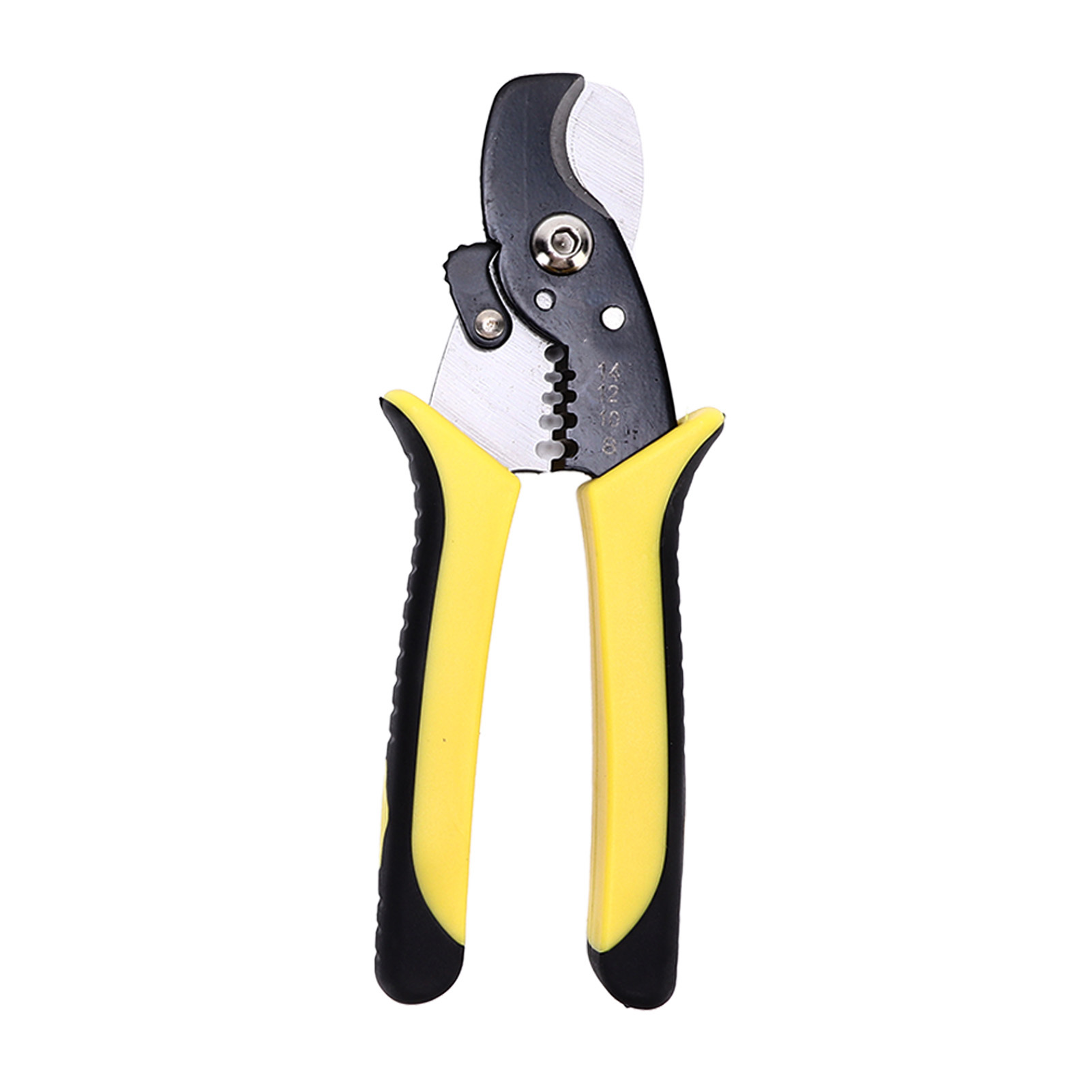 Multifunktionale Abisolierzange, Ergonomisches Design, Hochbelastbarer Kohlenstoffstahl, Kabelzange