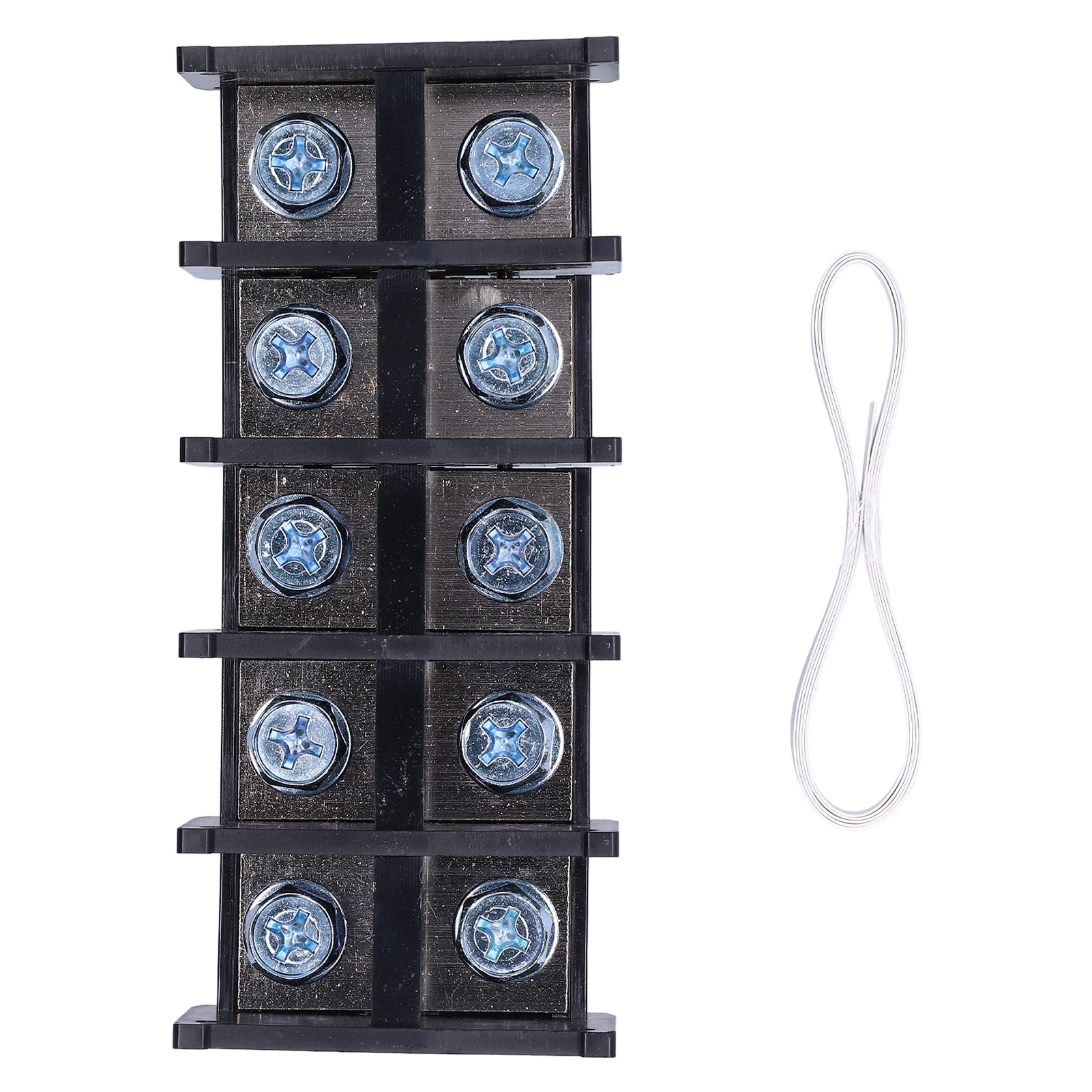 5-teiliger 200-a-din-schienen-verteilerblock, Hohe Elektrische Leitfähigkeit, 600-v-schraubklemmen, Einfache Montage