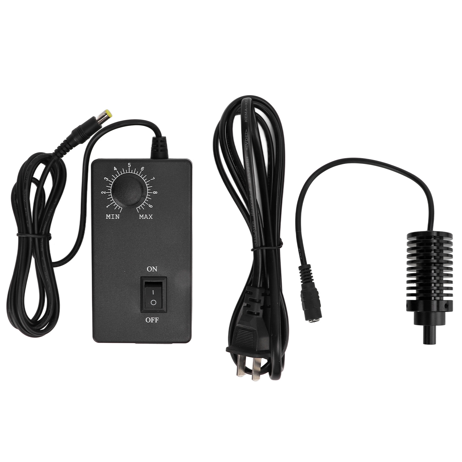 Hochleistungsfähige, Koaxiale Led-mikroskopleuchte, Verschleißfest Und Wärmeableitend, Led-spot Für Mikroskope, 100–240 V Wechselstrom, Us-stecker, Weiß, 8 Mm Durchmesser