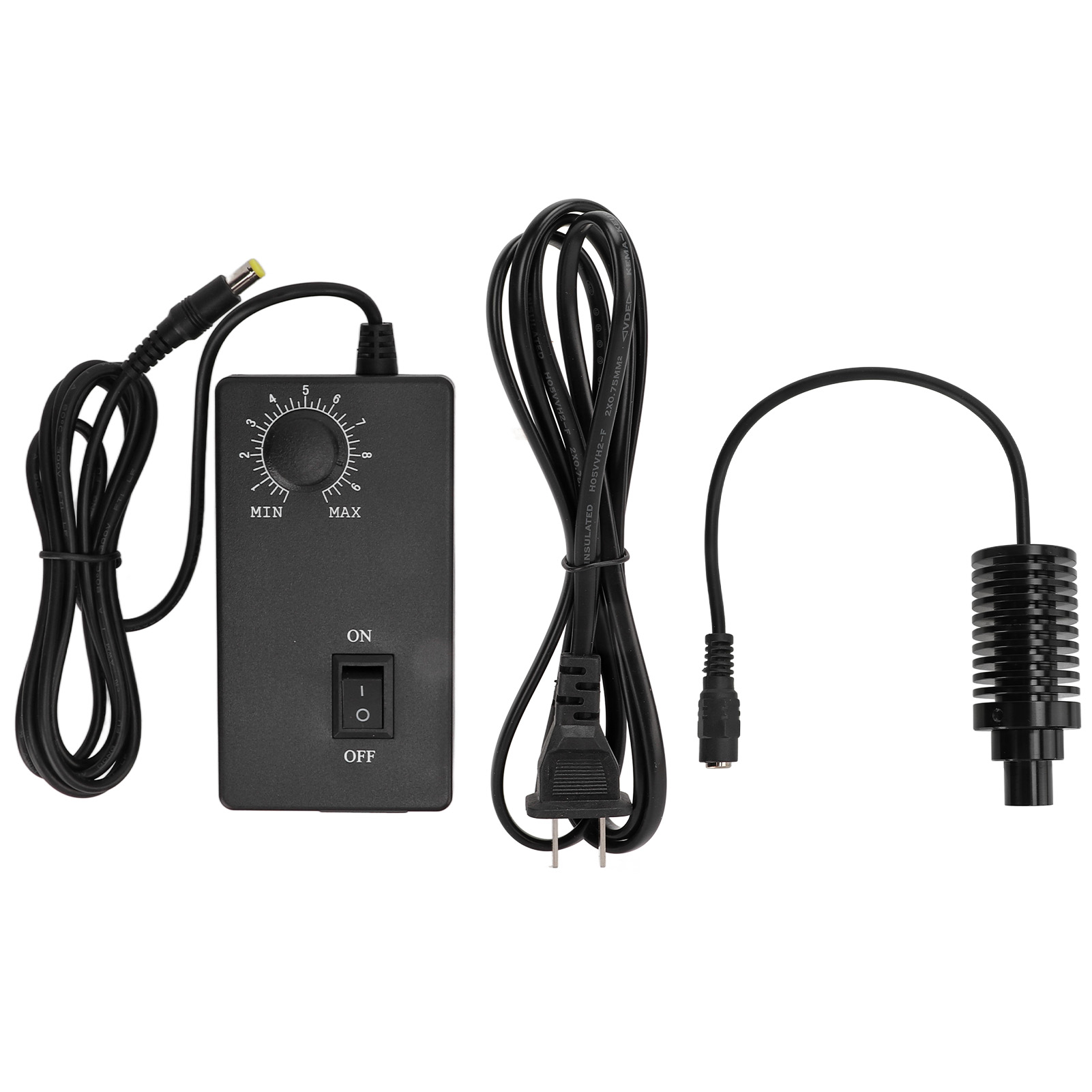 Verstellbares Koaxial-lichtmikroskop, Verschleißfest Und Wärmeableitende Led-spotlampe, Ac 100–240 V, Us-stecker, Weiß, 13 Mm Durchmesser