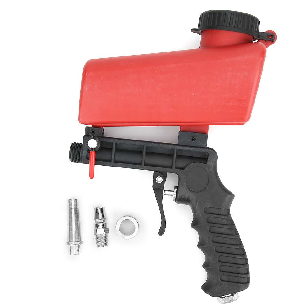 Tragbare Pneumatische Sandstrahlpistole, 90 Psi Hochdruck-entgratungswerkzeug Für Kleine Oberflächen