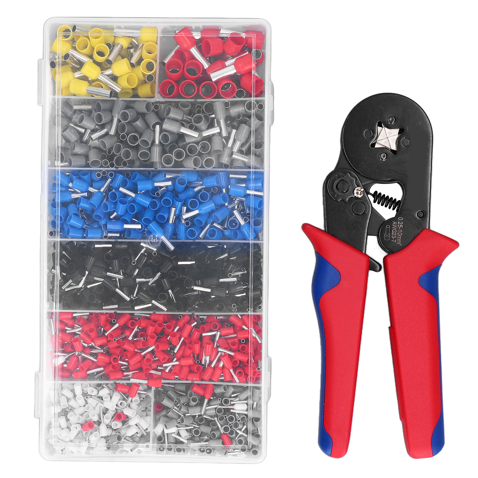 Automatisches Crimpwerkzeug Mit 1200 Crimpeinsätzen Für Kabel Von 0,25-10 Mm²