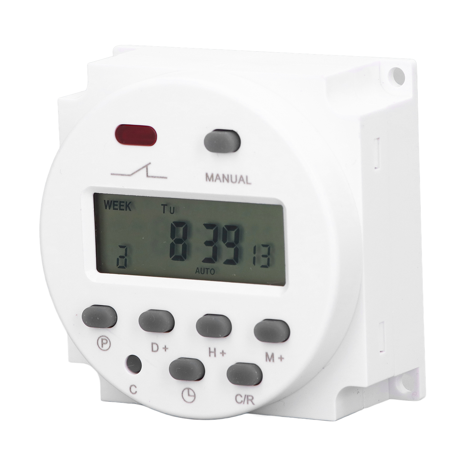 Programmierbarer Digitaler Lcd-timer, 16-zyklen-ein/aus-relaisschalter, 220–240 V Wechselstrom