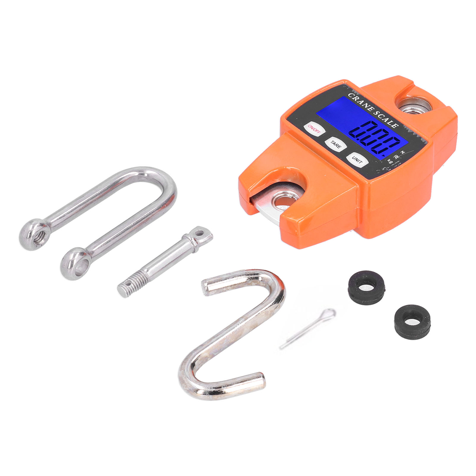 Digitale Mini-industriewaage Mit Haken, Tragkraft 300 Kg/660 Lb, Für Jagd, Angeln Und Landwirtschaft