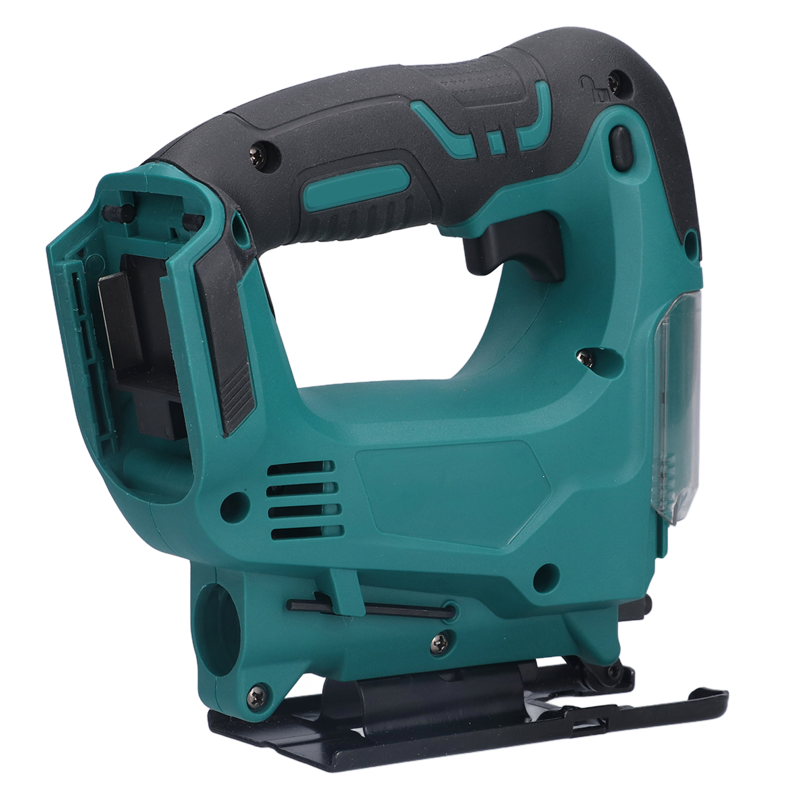 18-v-akku-stichsäge Mit 4 Einstellbaren Geschwindigkeiten, 0–45° Gehrungswinkel, Ideal Zum Schneiden Von Holz, 0–2900 U/min