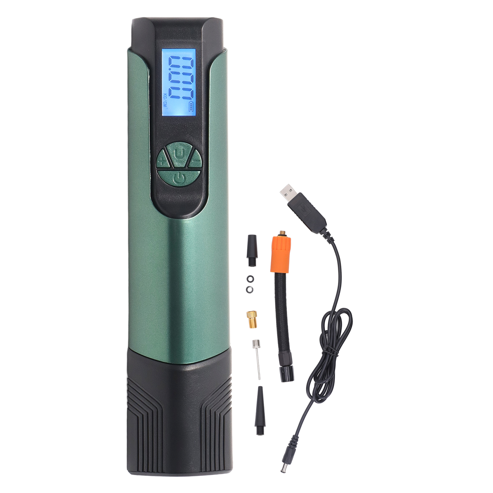 70w Kabellose, Tragbare Luftpumpe Mit Lcd-bildschirm Und Led-licht Für Autoreifen