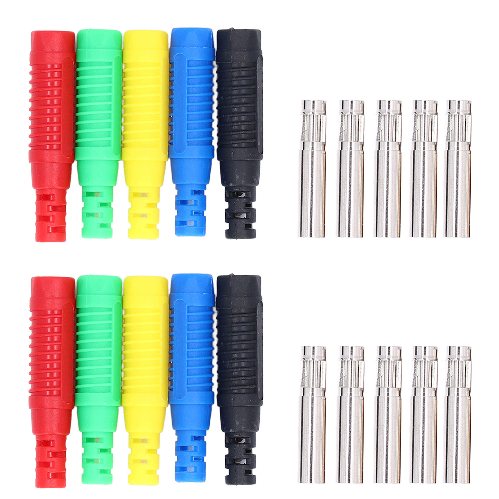 10 Stück Hochleitfähige Bananenstecker Für Elektronik Und Computer