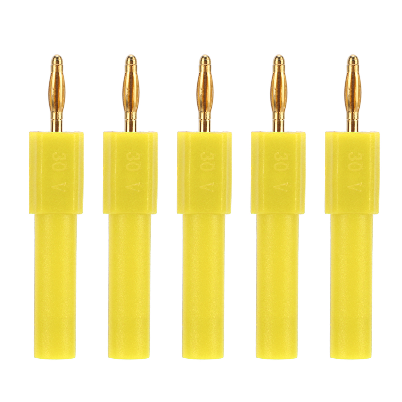 Stück Bananenstecker 4 Mm Auf 2 Mm, Hohe Leitfähigkeit Und Starke Verbindung, Gelb