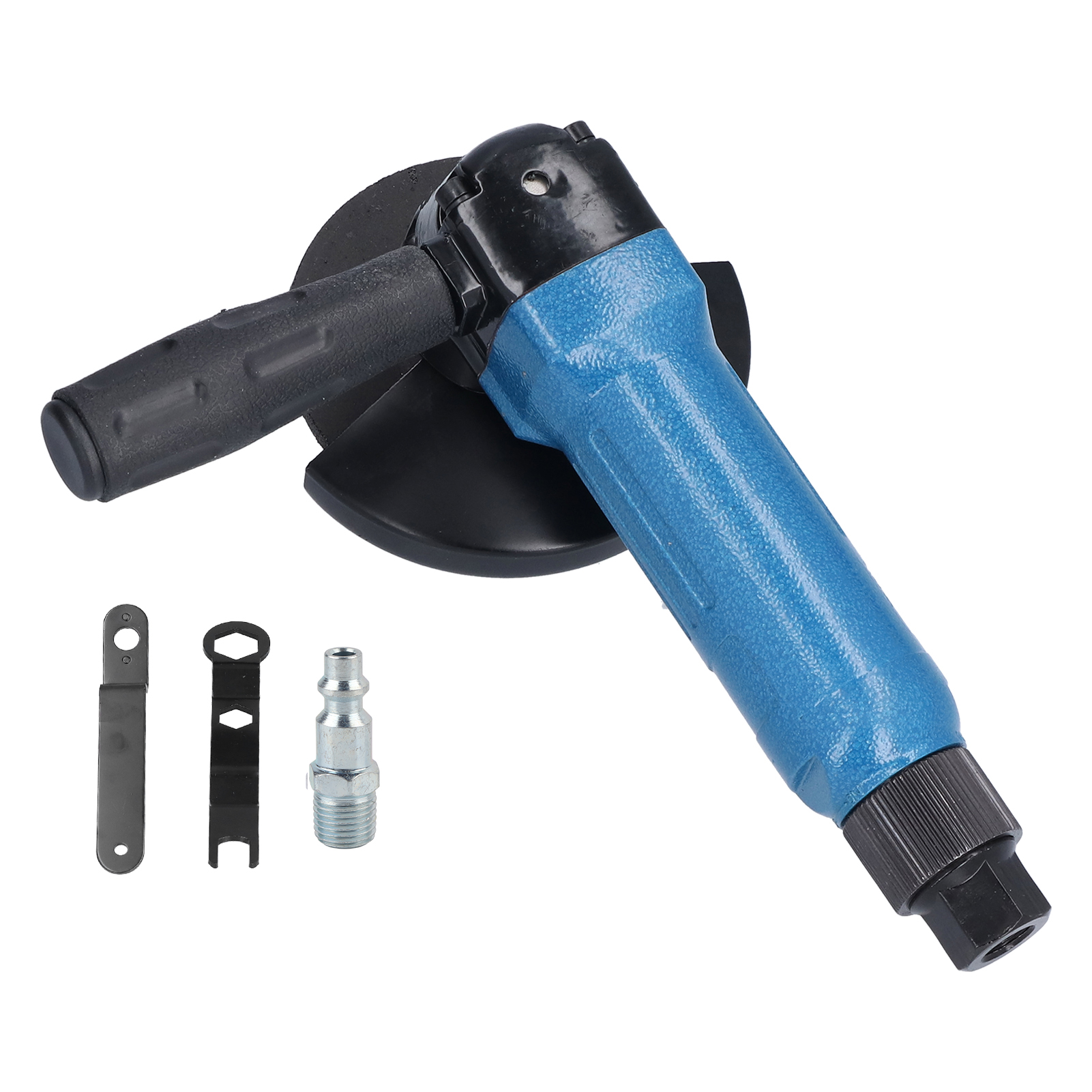 Druckluft-winkelschleifer, 4 Zoll, 11000 U/min, Tragbare Poliermaschine Mit Einstellbarer Drehzahl, Amerikanisches Design, Blau, Kp-632