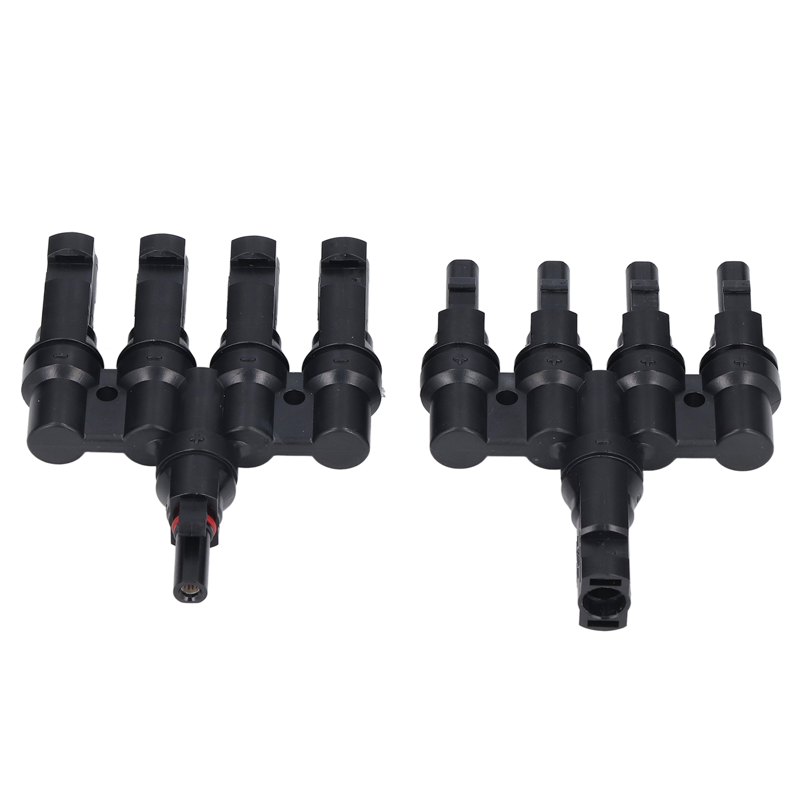 Paar T 4-in-1 Photovoltaik-steckverbinder, Stecker Und Buchse, Messing-kabelverteiler 50 A