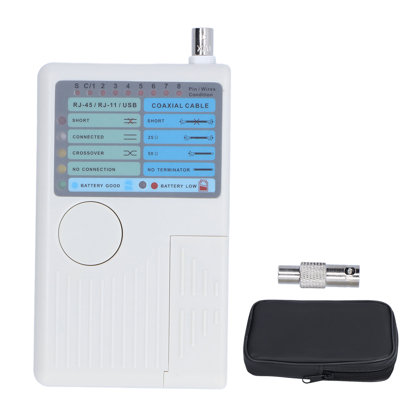 4-in-1 Multifunktions-netzwerkkabeltester Für Rj45, Bnc, Rj11 Und Usb