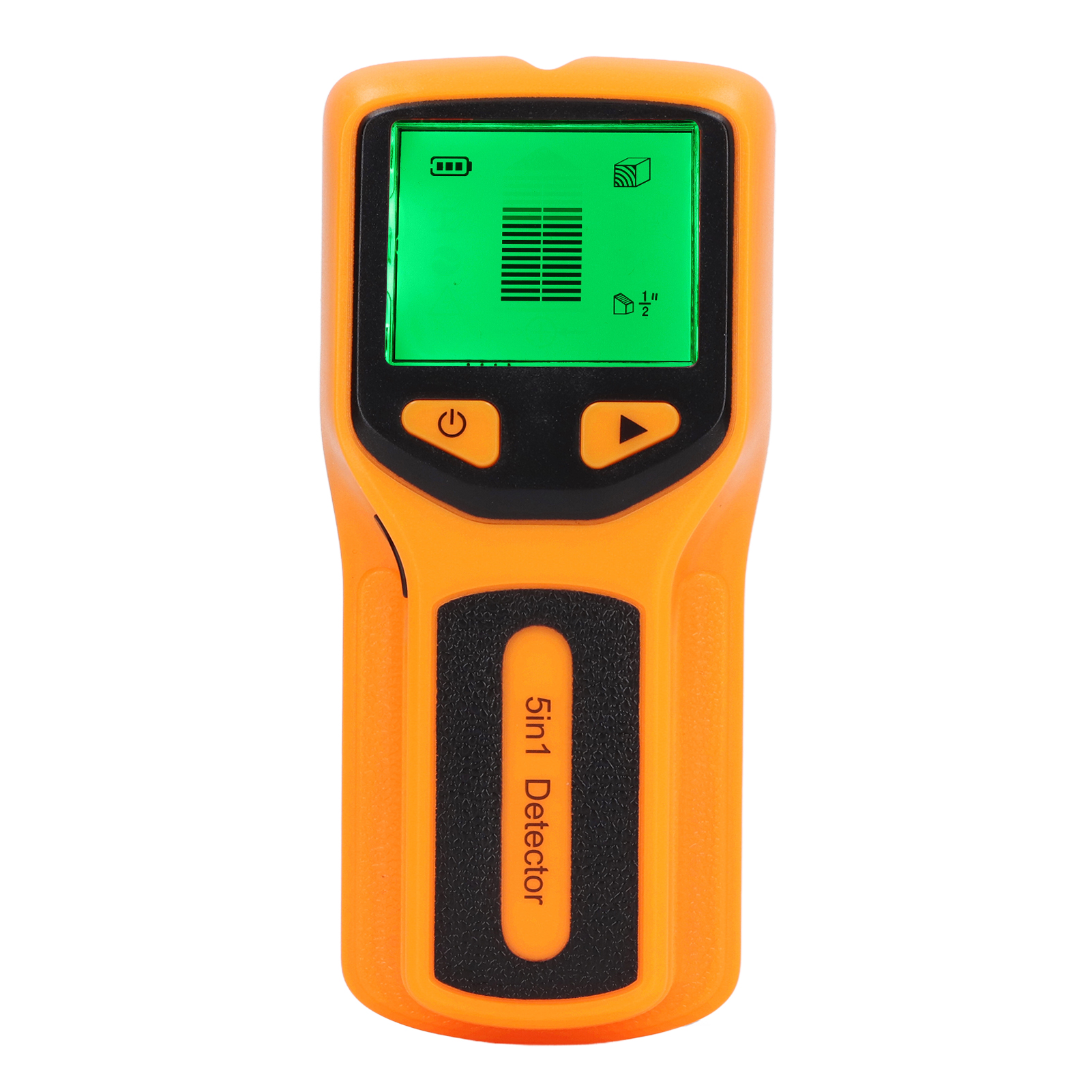 5-in-1-wandbalkensucher Mit Hd-lcd-bildschirm Für Metall, Holz Und Kabel, Orange