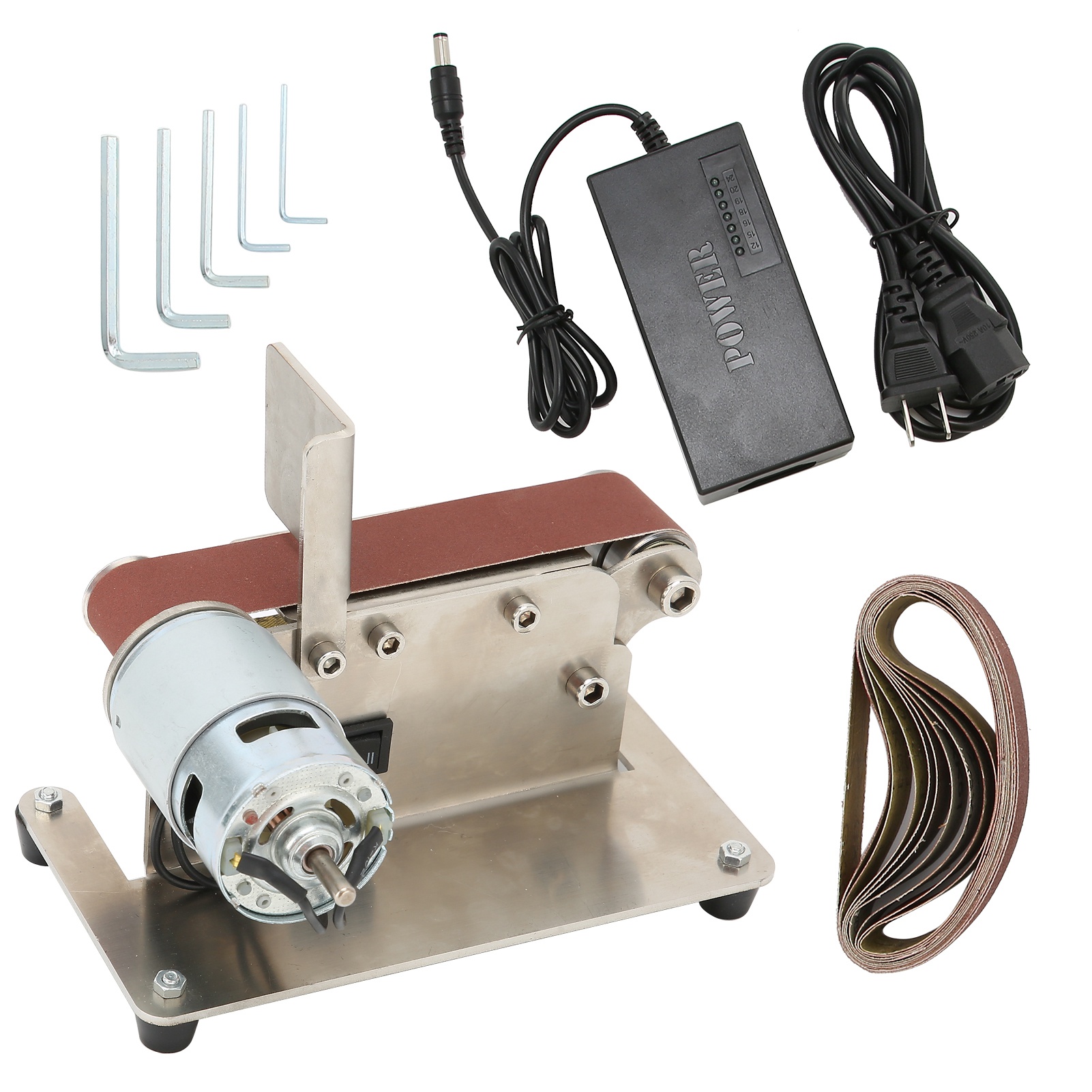 200-w-mini-elektrobandschleifer Und Poliermaschine Mit Us-stecker Für Heimwerker (110–240 V)