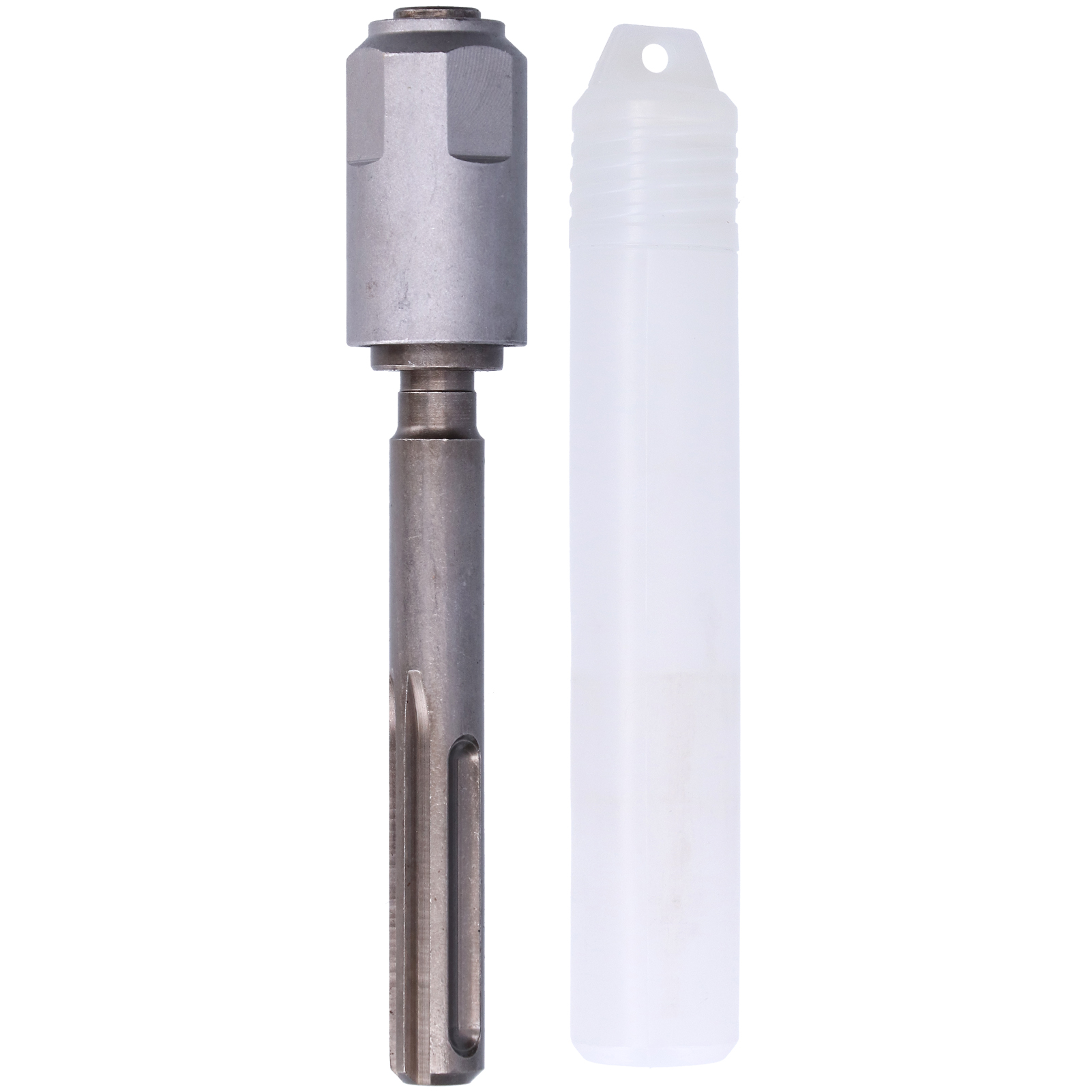 Bohradapter, Langer Sechskantschaft, Verlängerung, Rundschaftdurchmesser 34 Mm