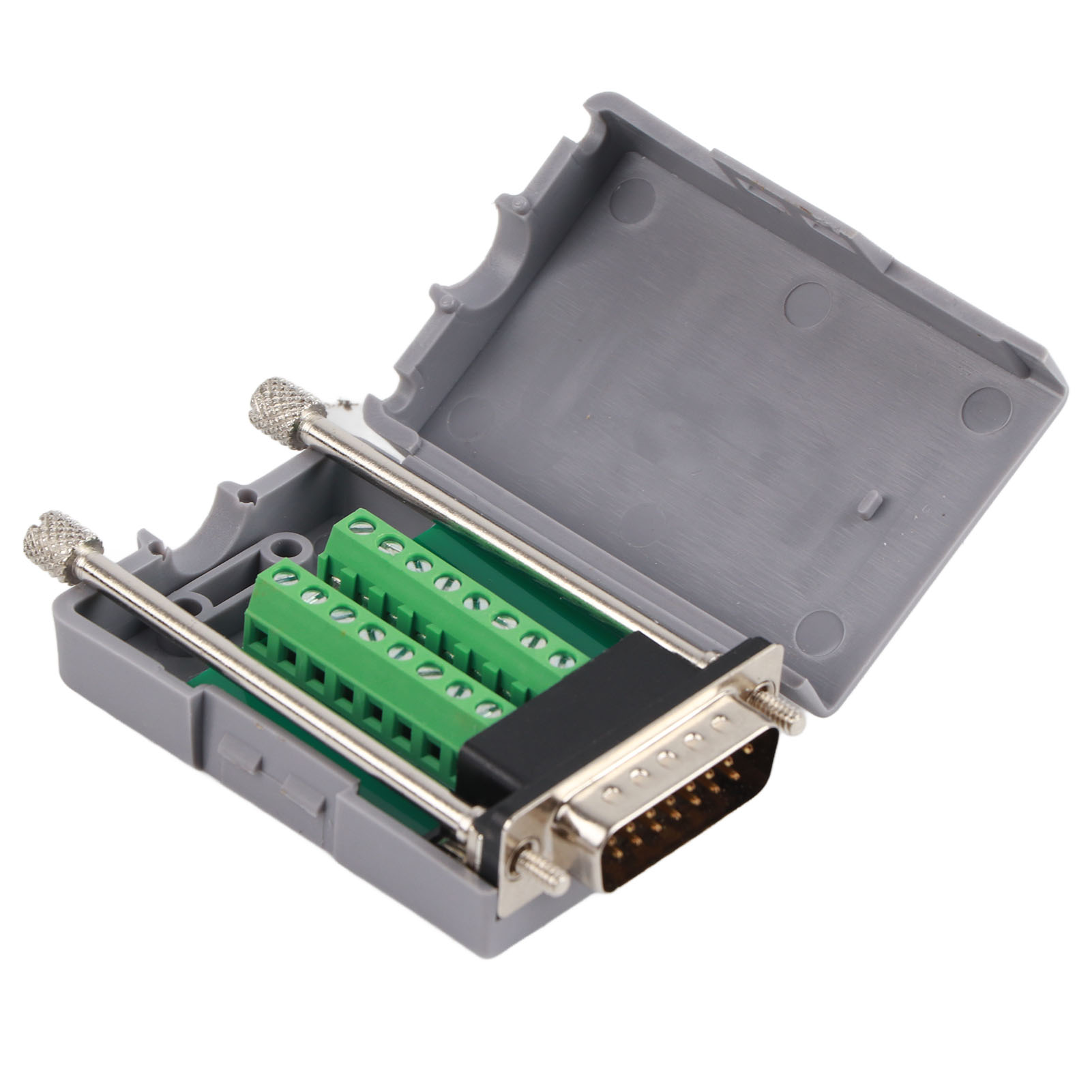 Lötloser Db15-stecker, 15-polige Schnittstellenplatine, D-sub-adaptermodul (männlich) Mit Gehäuse