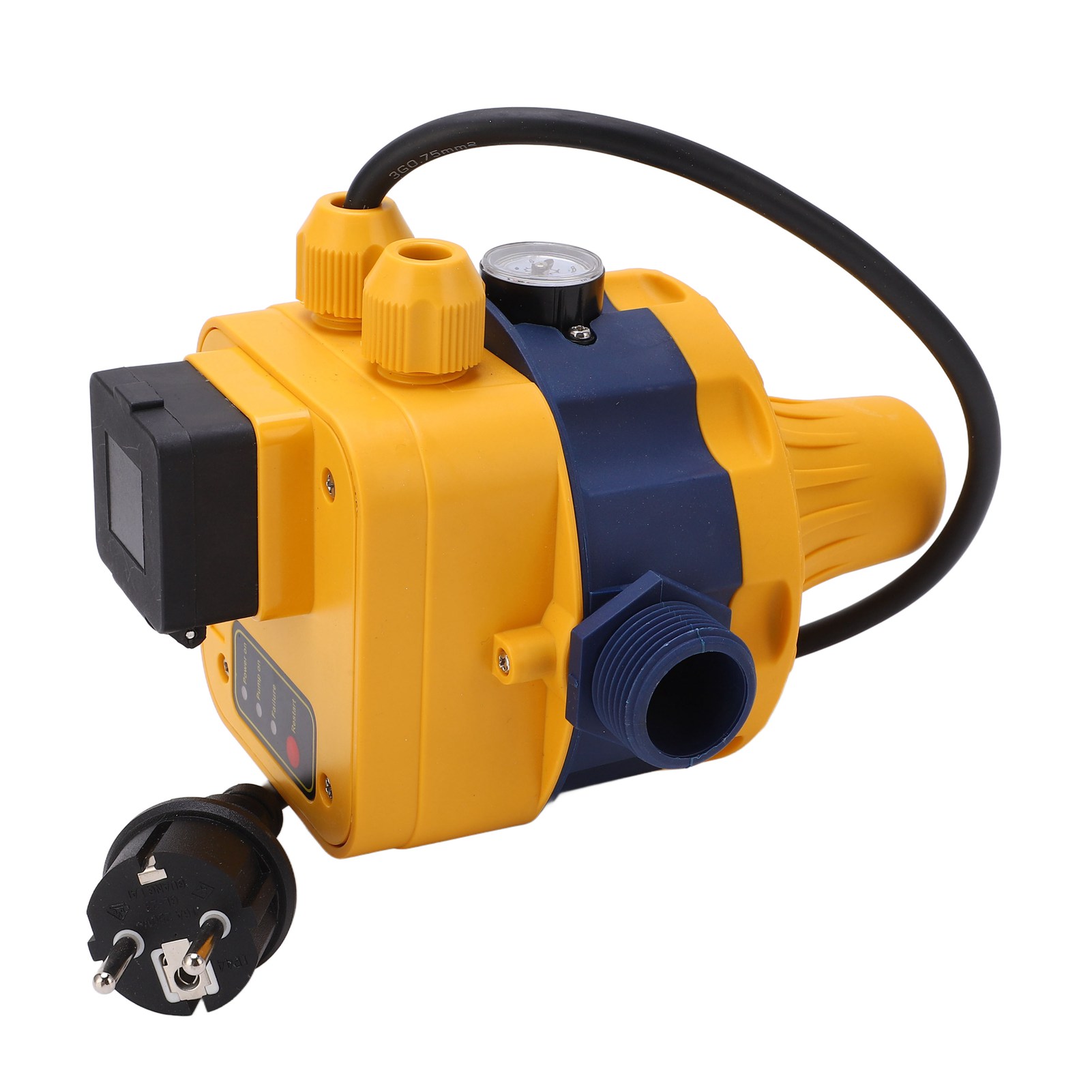Automatischer Wasserpumpen-druckregler, Ip65, Gelb Und Blau